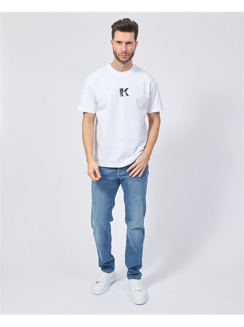 T-shirt ras du cou Karl Lagerfeld avec logo KARL LAGERFELD | A1M17044100